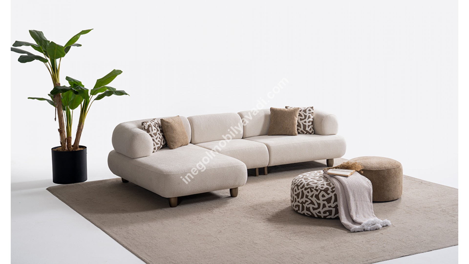Soho Mini Köşe Koltuk Takımı 335*170 cm 